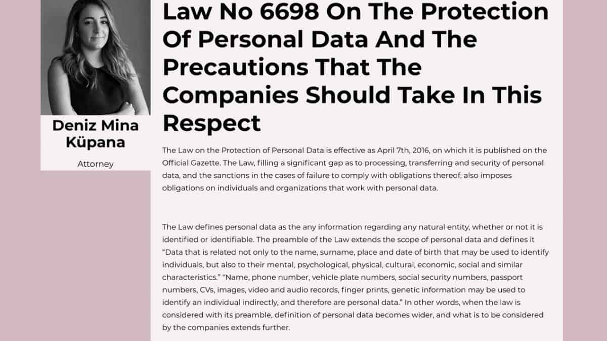 law-no-6698-on-the-protection-of-personal-data